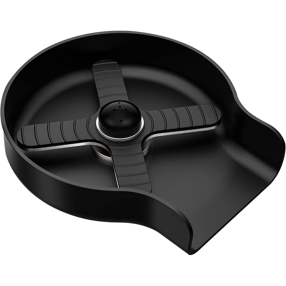 Stainless Steel Glass Rinser for Kitchen Sinks Matte Black
